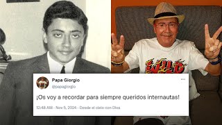 Celebridades De Internet Se Despiden De Papa Giorgio en X [upl. by Akinehs276]