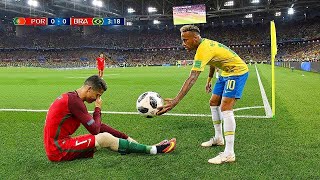 ATÉ AS LÁGRIMAS AS AÇÕES COMOVENTES DE MESSI NEYMAR E RONALDO [upl. by Lanti418]