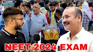 Live🔴 NEET 2024 Exam Center Patna  Career Finology [upl. by Imoyik556]