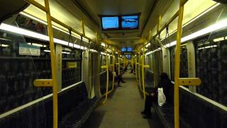 UBahn Berlin Mitfahrt HZug 5015 als U8 von Lindauer Allee nach Wittenau [upl. by Madi158]