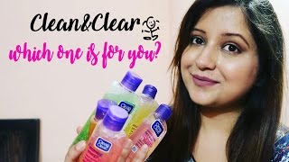 CleanampClear Face Wash  Which one is for you [upl. by Esyned]