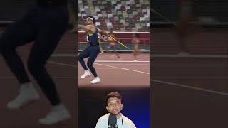 Neeraj Chopra Olympic 2024 shorts [upl. by Nedap]