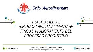 Grifo Agroalimentare  Tracciabilità e rintracciabilità alimentare [upl. by Hazard]