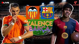 ⚫️🟡 VALENCIA  BARCA 🔴🔵  🚨 CHOC POUR LA 1ERE JOURNÉE DE LIGA 🏆  🔥 YAMAL TITULAIRE ⚡️ [upl. by Eerihs]