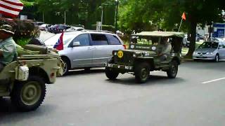 Military Convoy in Washington DC [upl. by Letney]