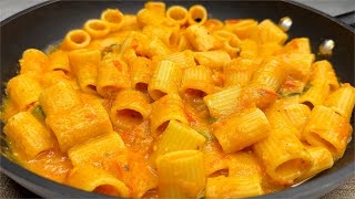 The best tomato pasta in just a few minutes You will do it every day Easy and delicious recipe [upl. by Ilonka]