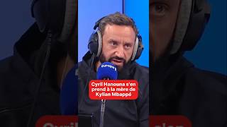 Cyril Hanouna sen prend à la mère de Kylian Mbappé shorts [upl. by Ahsitram]