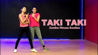 Taki Taki  Zumba Fitness  DJ Snake Ft Selena Gomez Ozuna Cardi B  Nivedita Vishwakarma [upl. by Kiyoshi]