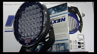 Phare LED longue portée 185W ultra puissant NextTech [upl. by Ahtiekahs]