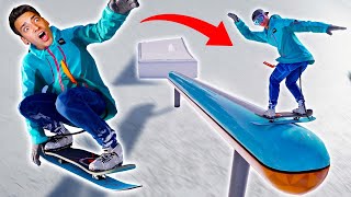 THE COOLEST SNOWSKATE TRICKS EVER Riders Republic [upl. by Alvira413]