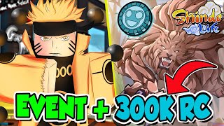 300K RELLcoins Code  Free UGC Do This Now In Shindo Life Newest Event Update [upl. by Freya214]