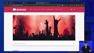 08  Construtor de sites  Banner  DoTicket [upl. by Avir]