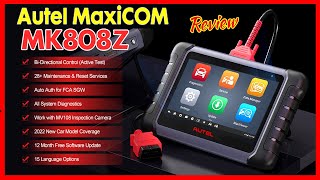 Autel Maxicom MK808Z Automotive OBD2 Scanner Testing amp Review [upl. by Tim]