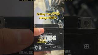 Free Battery Replacement solar trending viral oem devpowersolutions splendor hero modified [upl. by Landmeier611]