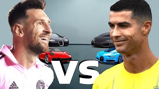 Ronaldo Vs Messi  Car Wars [upl. by Adall452]