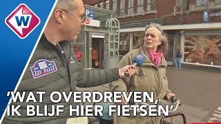 Den Haag doet zoveelste poging om fietsers te weren uit Grote Marktstraat [upl. by Natascha]