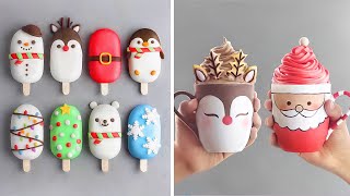 Amazing Christmas Cakes Decorating Compilation  So Yummy Dessert Recipes For Holidays [upl. by Oiciruam]