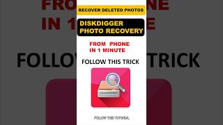 Recover deleted photos Disk digger photo recovery app । Deleted photo recovery [upl. by Larred]