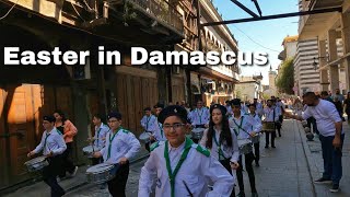 Easter in Old Damascus Syria 2024  عيد الفصح في دمشق [upl. by Ashleigh590]