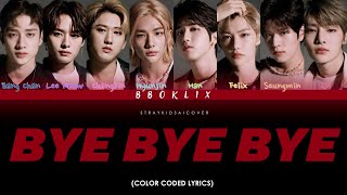 Stray Kids  Bye Bye Bye AI Cover [upl. by Annaiv]