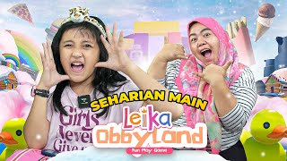 SEHARIAN DINAR MAIN GAME BARUNYA LEIKA 😍🤩LEIKA OBBY LAND ROBLOX INDONESIA [upl. by Ielarol]