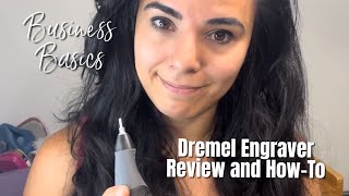 Business Basics Dremel Engraver Product Review and HowTo for Jewelry [upl. by Mercedes]