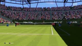 J Sinner vs H Hurkacz Halle 24 Final  AO Tennis 2 Gameplay aotennis2 AO2 [upl. by Aubine]