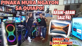 PINAKA LATEST na MODEL SMART TV 2500 at PARTY Box 1600 LANG MAIUUWI MO na [upl. by Aiuoqes694]