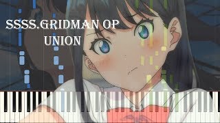 SSSSGRIDMAN OP  Union Piano Synthesia  Sheet [upl. by Mathilde634]