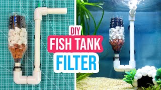 ⚒️ Build a Unique DIY Aquarium Bio Filter on a Budget 🫧🐟 [upl. by Yentyrb]