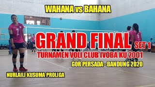 FINAL TURNAMEN CLUB IVOBA YUNIOR KU 2001  WAHANA vs BAHANA [upl. by Boyd676]