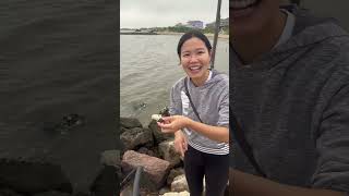 Let’s go crabbing in Galveston 🦀 [upl. by Ultima]