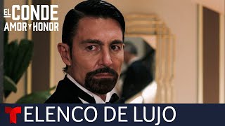 El Conde Amor y Honor Fernando Colunga y un elenco de lujo  Telemundo [upl. by Anaujait900]