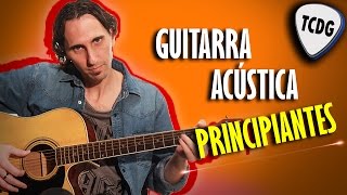 Como tocar guitarra acústica fácil Conceptos para principiantes por Mario Freiria  Tutorial TCDG [upl. by Aenert890]