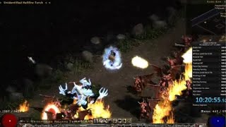 Kirine S9 PD2 HC  How to get a solo Torch with Sorc in 102055 First version [upl. by Cirillo]