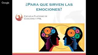 Emociones  Escuela Platense de Coaching y PNL [upl. by Gilud]