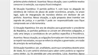 Projeto TURBEX 20  DIREITO ELEITORAL  Professor Artur Damasceno  Aula 23 [upl. by Ardnuaek]