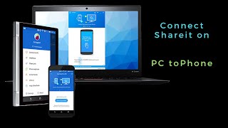 How to Connect PC and Phone via Latest Shareit [upl. by Hahnke]