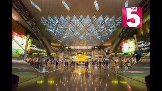 Top 5 things to do inside the Hamad International Airport during a layover [upl. by Naud]