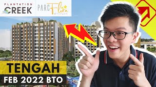 Tengah BTO Feb 2022 Review  Plantation Creek amp Parc Flora [upl. by Rosenblatt]