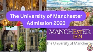 The University Of Manchester Admission 2023  How To Apply In University Of Manchester [upl. by Fredek]