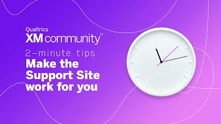 How to provide feedback on our awardwinning support site  2 Minute Tips  Qualtrics XM Community [upl. by Stu]