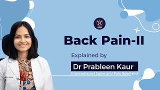 Dr Prableen Kaur Back PainII [upl. by Yesnel601]