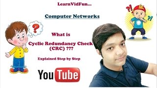 CRC Cyclic Redundancy Check Explained Step by Step Part1 [upl. by Adlesirc]