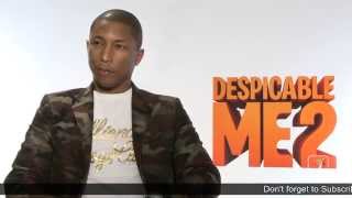 Pharrell discusses making the music for Despicable Me 2 [upl. by Jeane]