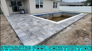 Swimming Pool Construction TimeLapse  Day 811 [upl. by Oiludbo]