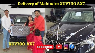 Taking Delivery of Mahindra XUV 700 AX7 2024  Cinematic Intro Walkaround  Finally wo din aa gaya [upl. by Ydaj]