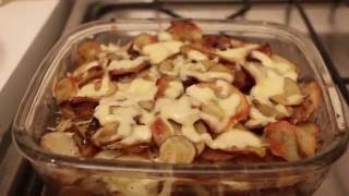 Papas en rodajas al horno  Recetas  DoblePuertacom [upl. by Leavelle]