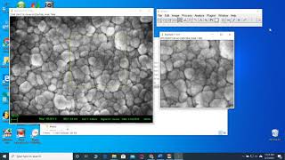 ImageJ  Scanning Electron Microscope SEM Image Analysis Basic  Particle Size  AMCTec  001 [upl. by Nnaasil]