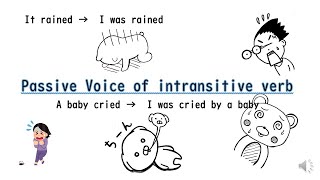 Passive voice of intransitive verb [upl. by Grayce257]